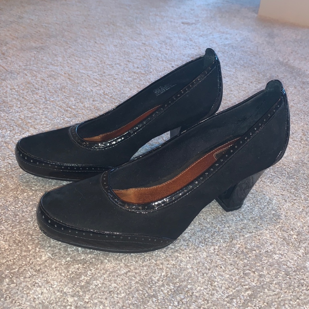 Black Clarks Heels